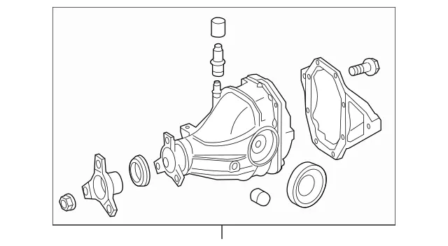 Front Axle Differential