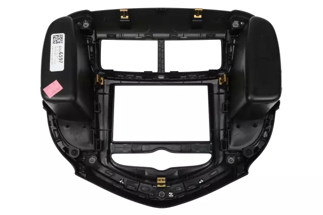 Jet Black Instrument Panel Center Trim Plate Applique