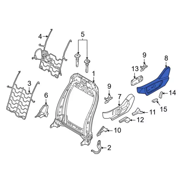2021-2024 Ford Bronco Sport Outer Cover LJ6Z-5462186-HA