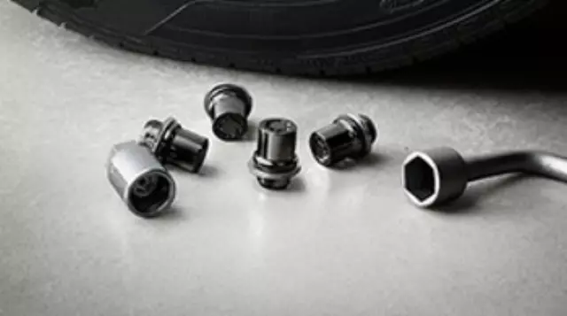 PT0760C20002 - Wheels: Wheel Nuts, Alloy, Black Pvd for Toyota: Land Cruiser, Sequoia, Tundra Image