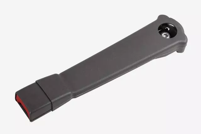 Pewter Passenger Seat Belt with Buckle