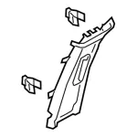 Upper Center Pillar Trim