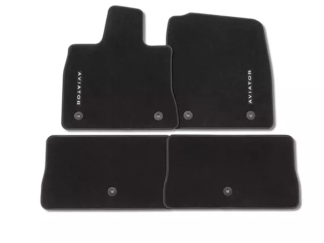 LC5Z-7813300-BA - Floor Mats - Carpeted - Black - 4-Piece Set 2020