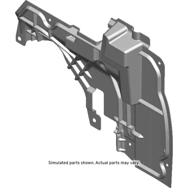 Front Driver Side Wheelhouse Splash Shield