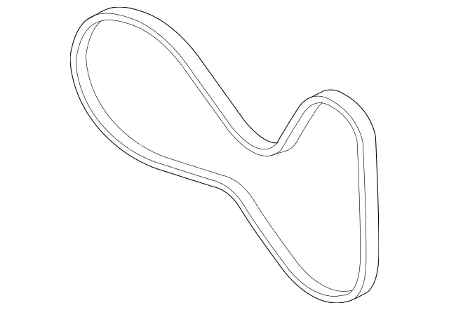 2001 – 2011 Mercedes-Benz Accessory Drive Belt 113-997-01-92