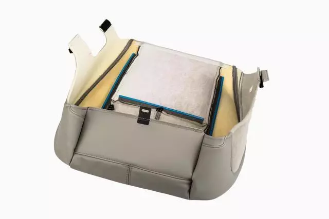 Light Titanium Driver Seat Cushion Cover