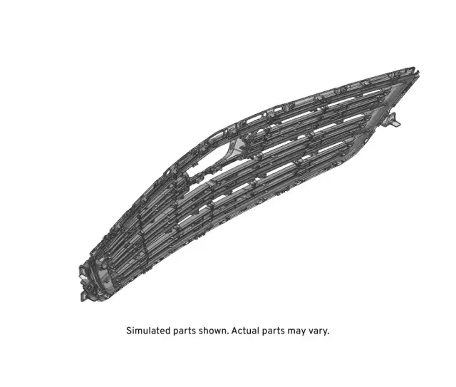 thumbnail image 2 of Autoup Front Upper Grille For Cadillac CT6 2016-2018 – Without Emblem, Direct Replacement, OE Part 84124488 2 of 5