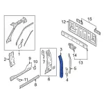 2021-2024 Ford - Center Pillar Reinforced