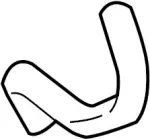 Power Steering Suction Hose