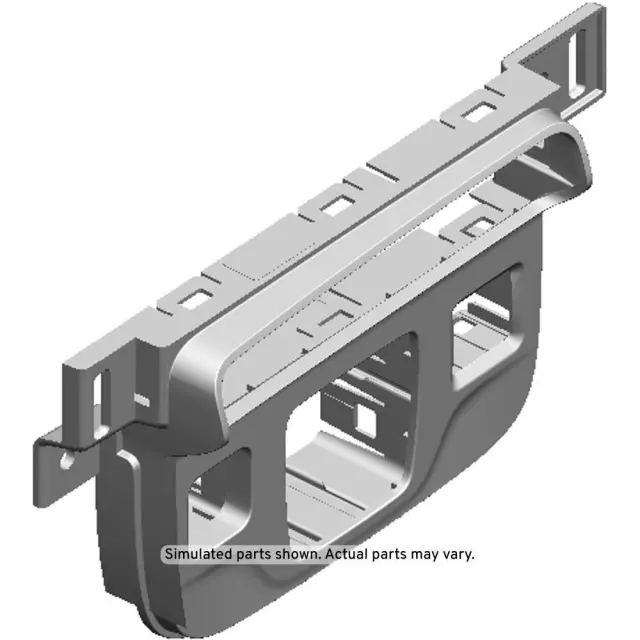 2021-2024 Cadillac - Black Instrument Panel Switch Trim Plate