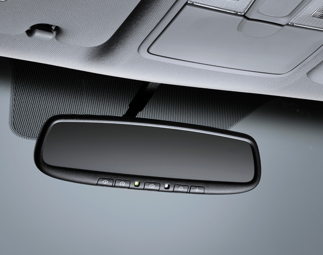 20122017 Hyundai Mirror, Auto Dimming W/ Compass & Homelink 1R062