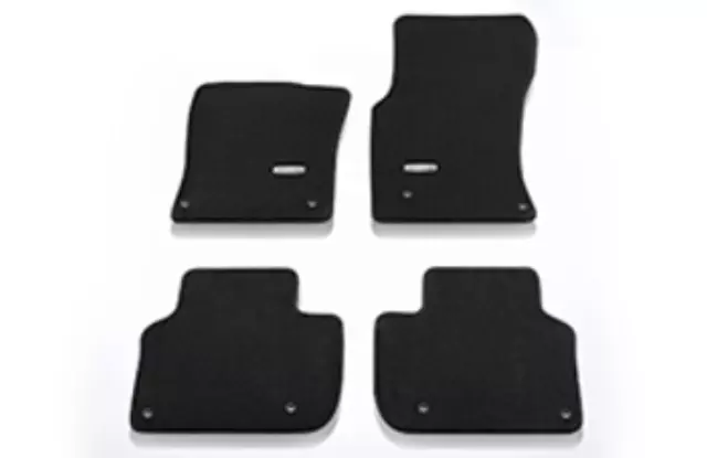 Luxury Carpet Mats - Ebony, LHD, Awd