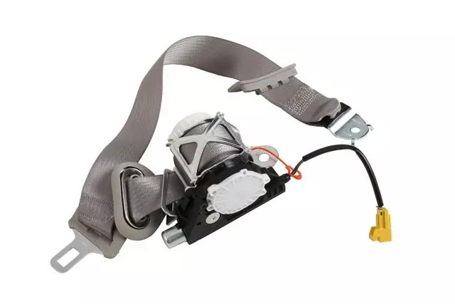 Light Titanium Passenger Seat Belt with Retractor and Pre-Tensioner
