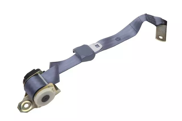 Blue Rear Seat Belt with Retractor