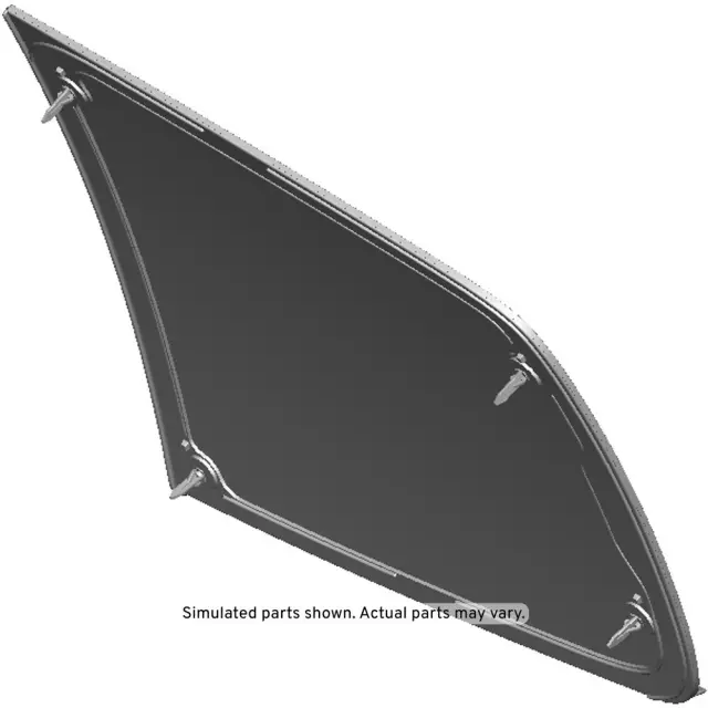 Driver Side Left Rear Window Glass For 2015-2022 Chevy Colorado GMC Canyon – Tempered, Black Tint