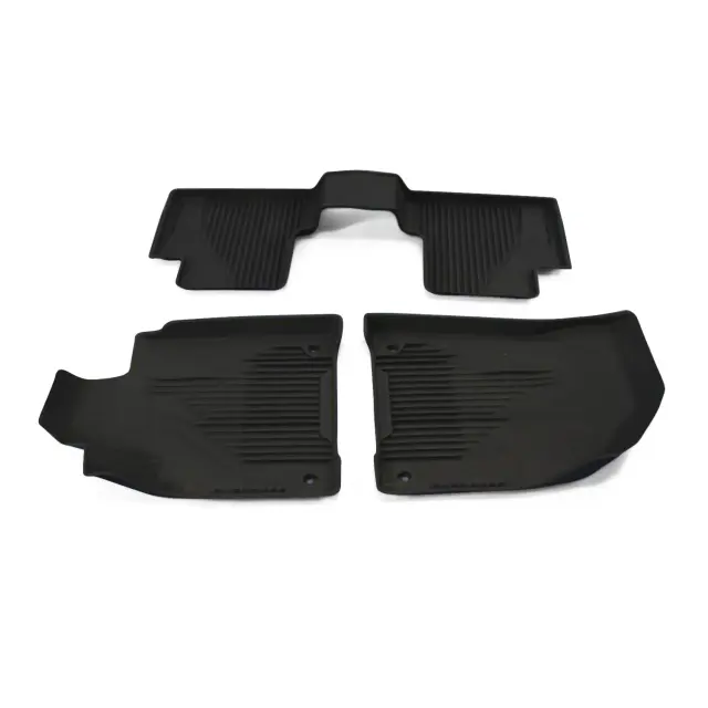 Plasticolor 5-Piece Jeep Elite All-Weather Rubber Floor Mat Set - Front, Rear, Cargo