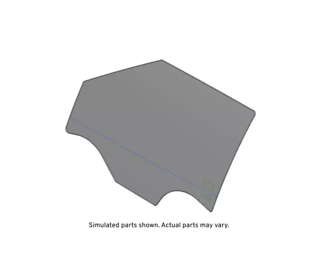 Front Driver Side Door Window