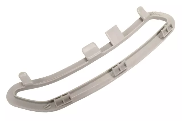 Light Ash Gray Rear Driver Side Seat Belt Bezel