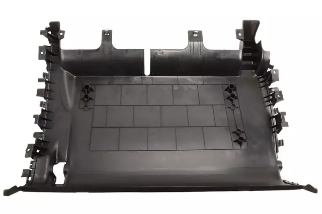 Jet Black Driver Side Rear Seat Cushion Trim Panel