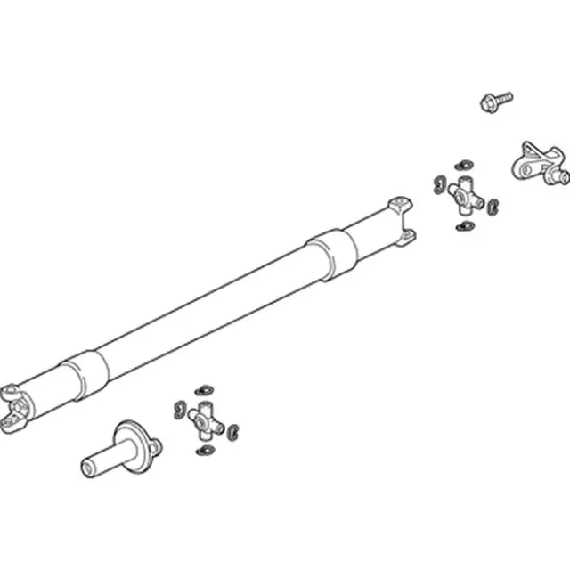 セパハン　約φ37〜38 Drive Shaft Assy for INFINITI QX60 2014 To 5/13 JX35 2013 Rear