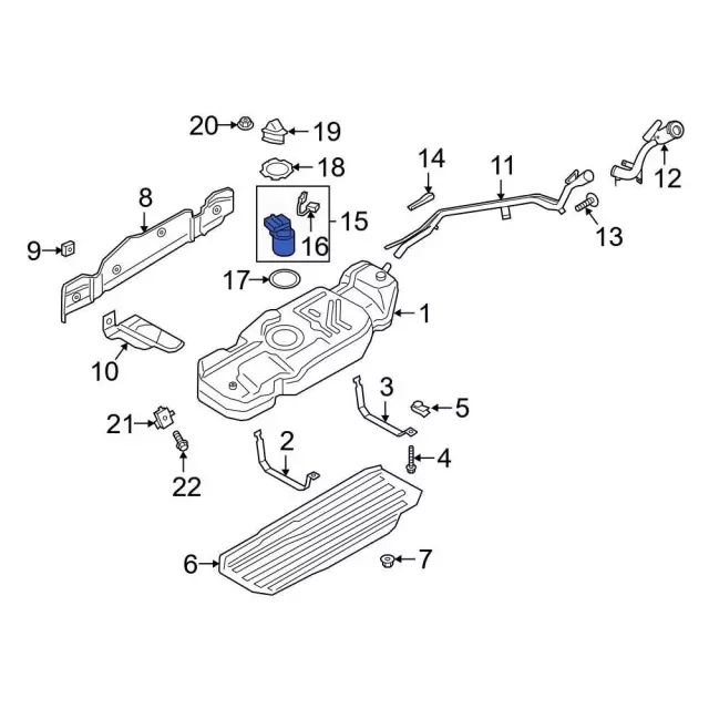 Sender And Pump Assembly
