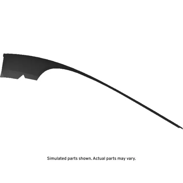 Passenger Side Front Fender Stripe Decal in Gray