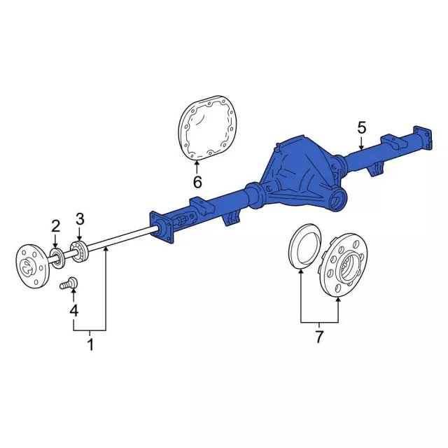 AL3Z-4026-A - Differential Assembly | Ford Parts Direct
