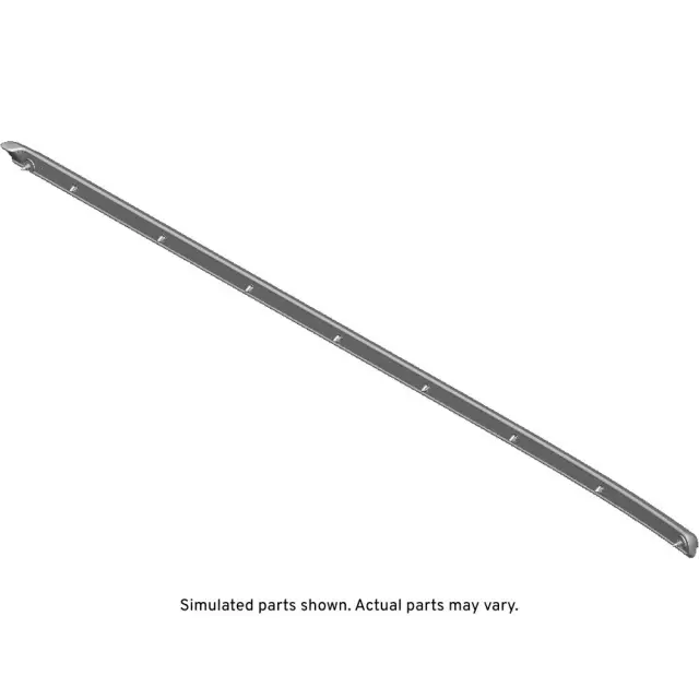 Driver Side Rear Door Lower Auxiliary Weatherstrip