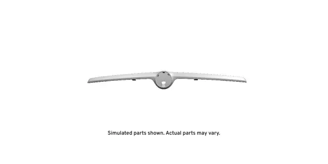 Bright Chrome Deck Lid Center Applique