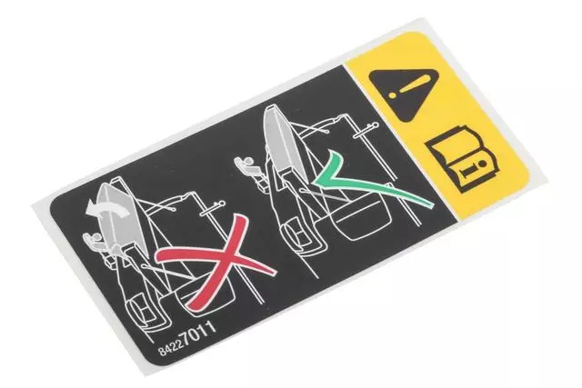 Trailer Hitch Warning Label