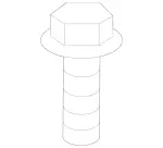 Self-Tap Hex Head Screw