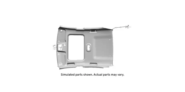 Light Titanium Headliner