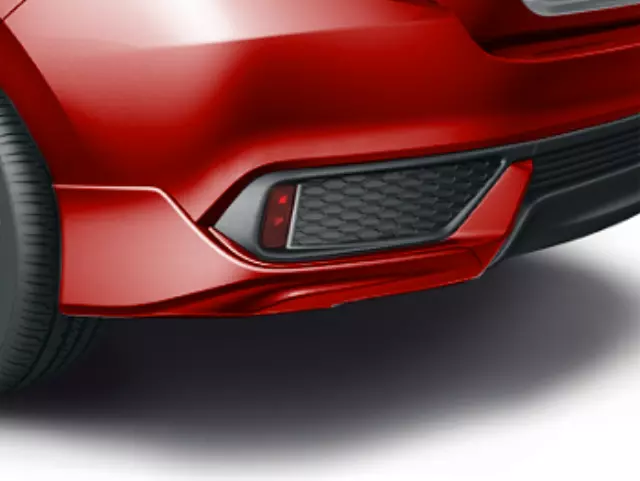 Under-Body Spoiler-Rear - Coupe - Rallye Red