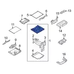 2021-2023 Ford F-150 - Storage Box Door