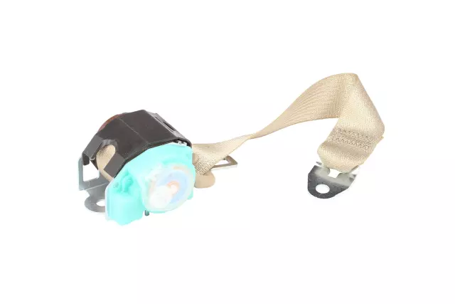 Light Cashmere Rear Center Seat Belt with Retractor