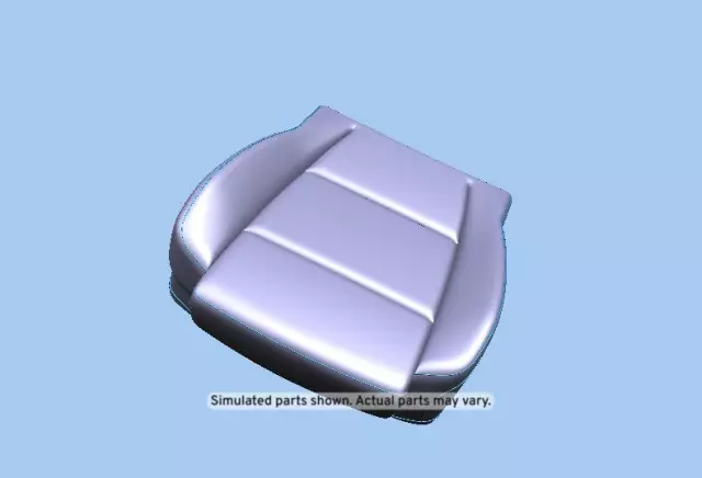 Very Light Cashmere Passenger Seat Cushion Cover