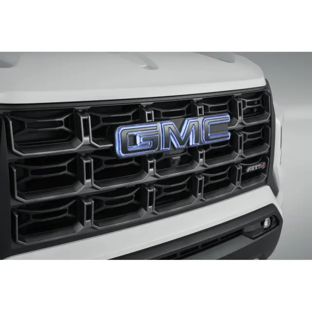 専用ロゴ NEW Front & Rear Emblems Chrome Black Fit 2023-2024 GMC