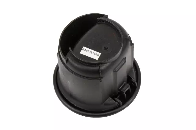Muffin Style Ash Tray in Black