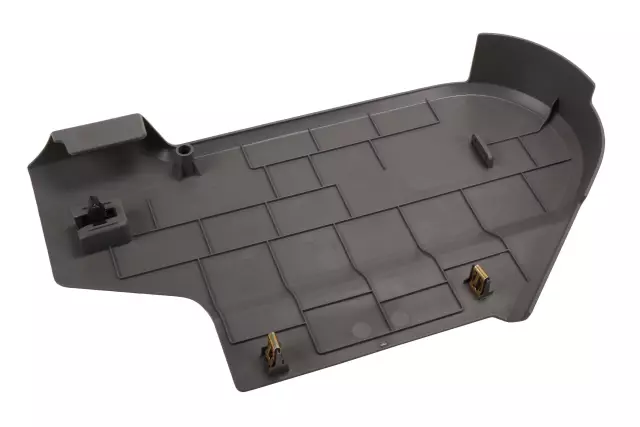 2015-2019 GM - Dark Ash Gray Rear Passenger Side Seat Inner Hinge Finish Cover