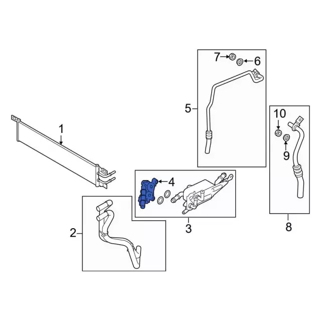JX6Z-7H322-A - Valve - 2019-2025 Ford | Eastgate Ford Parts