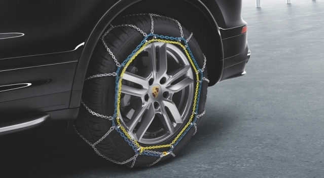 porsche snow chains