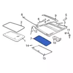2007-2015 Ford - Retainer