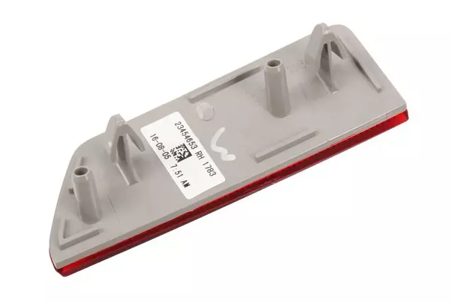 Passenger Side Rear Bumper Reflector