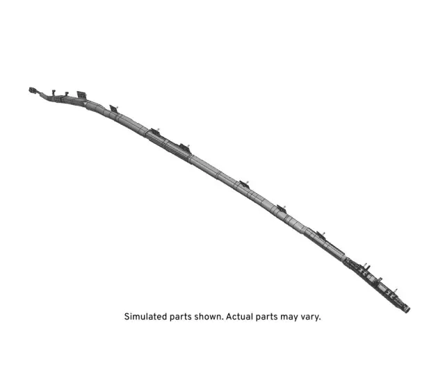 Passenger Side Front and Rear Row Roof Rail Airbag