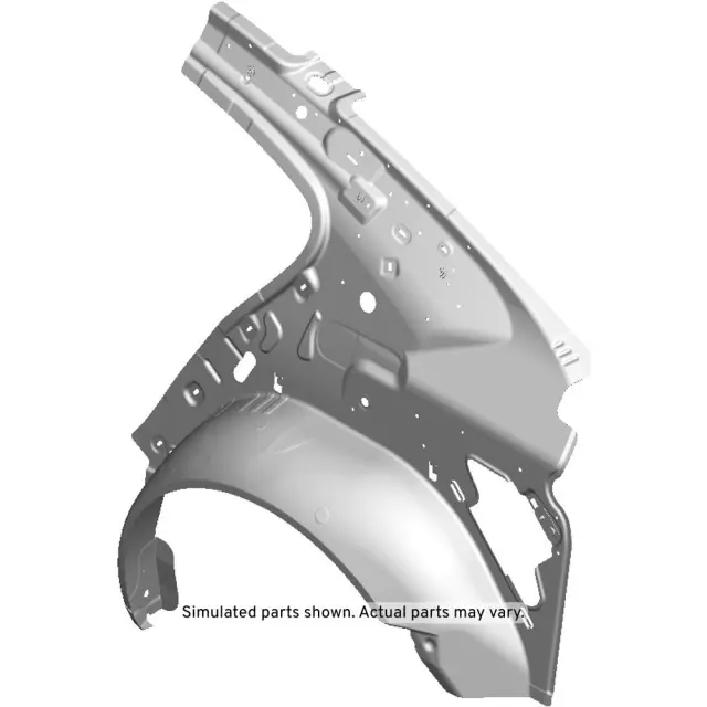 Rear Driver Side Inner Quarter Panel