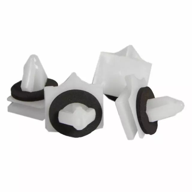 thumbnail image 2 of 30-Pack Black Nylon Rocker Panel Molding Retainer Screw Fastener Clips For Ford Mustang 2005-2012 | Partsebuy 2 of 4