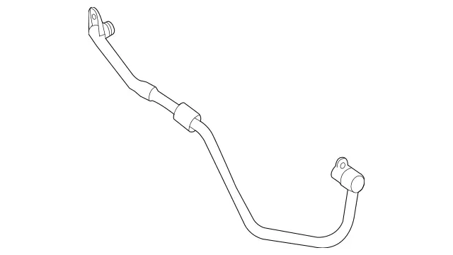 278-200-09-00 - Coolant Line Mercedes-Benz USA Parts