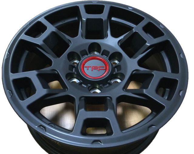 Genuine Toyota TRD Wheel Center Cap – PT280-89210-2F – Matte Black, 1 Piece