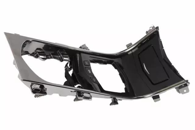 Piano Black Front Floor Console Trim Plate