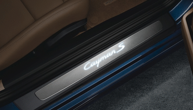 2016-2023 Porsche - Door Entry Guards In Stainless Steel